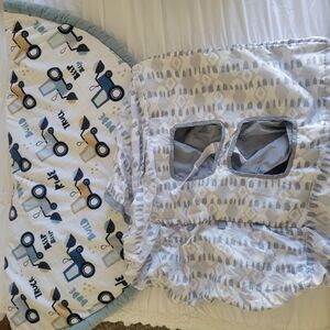 Ingenuity Gray Cart Cover And Oeko Tex PlayMat